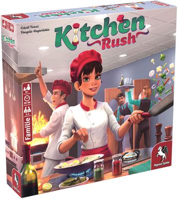 All details for the board game Kitchen Rush and similar games