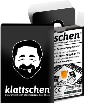 All details for the board game Klattschen and similar games