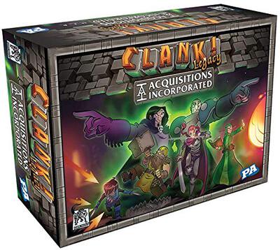 All details for the board game Clank! Legacy: Acquisitions Incorporated and similar games