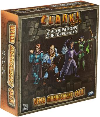 All details for the board game Clank! Legacy: Acquisitions Incorporated – Upper Management Pack and similar games