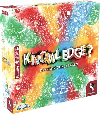 All details for the board game Knowledge? and similar games