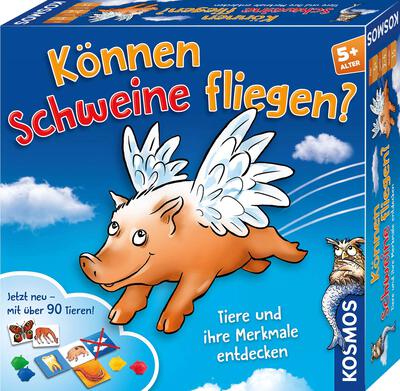 All details for the board game Können Schweine fliegen? and similar games