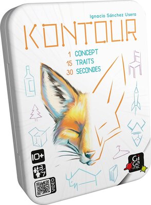 All details for the board game Kontour and similar games