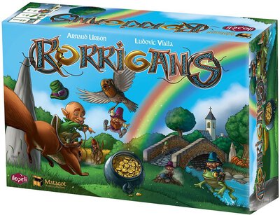All details for the board game Korrigans and similar games