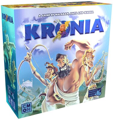 All details for the board game Kronia and similar games