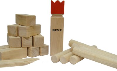 All details for the board game Mini Kubb and similar games