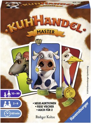 All details for the board game Kuhhandel Master and similar games