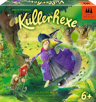 All details for the board game Kullerhexe and similar games