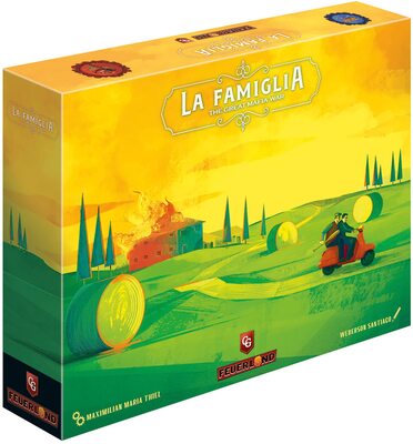 All details for the board game La Famiglia: The Great Mafia War and similar games
