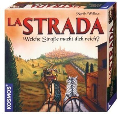 All details for the board game La Strada and similar games