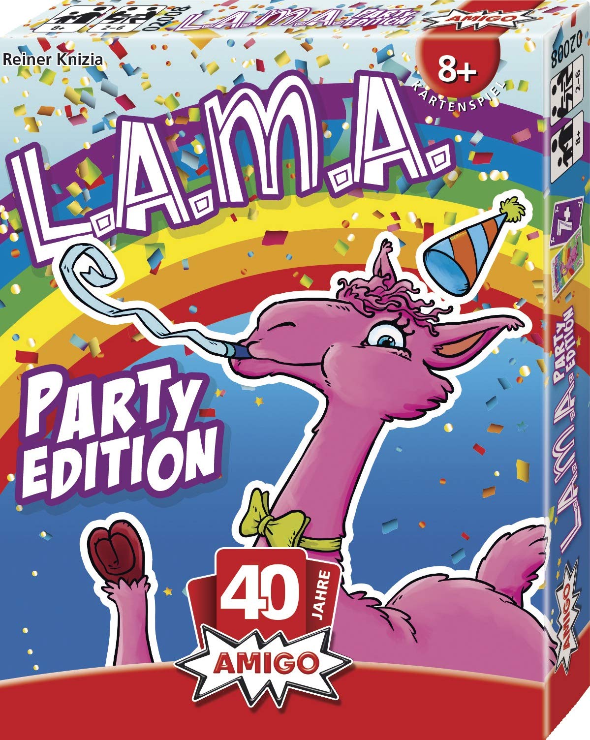 All details for the board game L.A.M.A. Party Edition and similar games