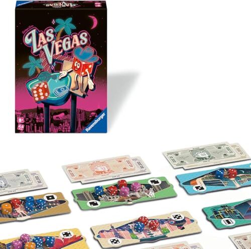 All details for the board game Las Vegas and similar games