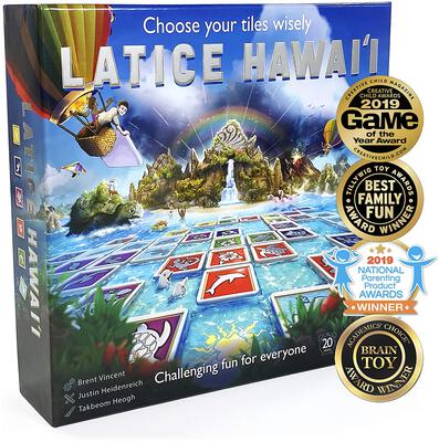 All details for the board game Latice Hawai'i and similar games