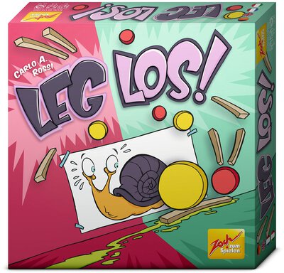 All details for the board game Leg los! and similar games
