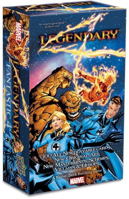 All details for the board game Legendary: A Marvel Deck Building Game – Fantastic Four and similar games