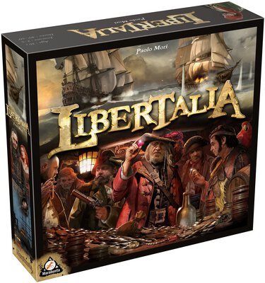 All details for the board game Libertalia and similar games