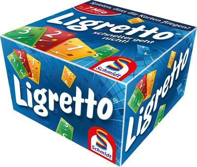 All details for the board game Ligretto and similar games