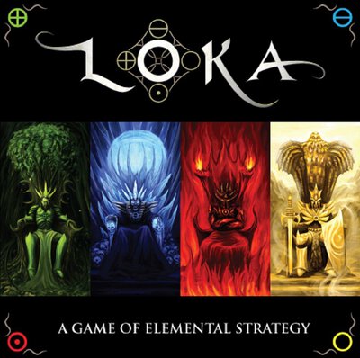 All details for the board game LOKA: A Game of Elemental Strategy and similar games