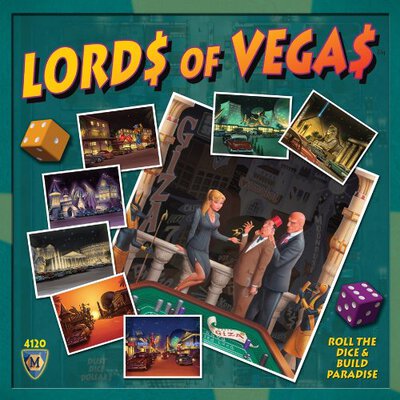All details for the board game Lords of Vegas and similar games