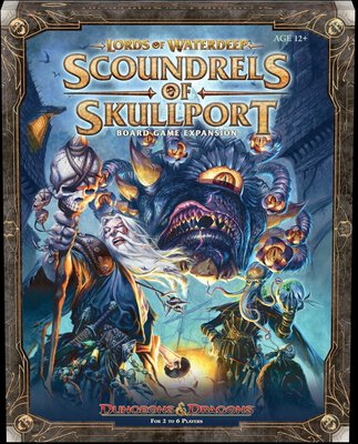 All details for the board game Lords of Waterdeep: Scoundrels of Skullport and similar games