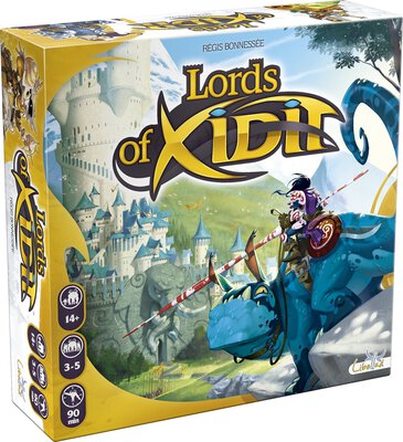 All details for the board game Lords of Xidit and similar games