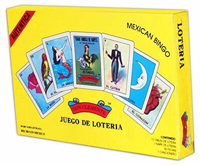All details for the board game Loteria and similar games