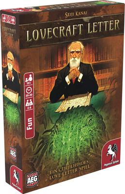 All details for the board game Lovecraft Letter and similar games