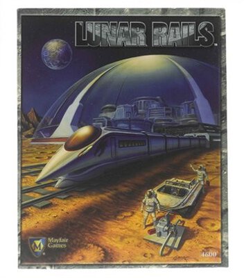 All details for the board game Lunar Rails and similar games