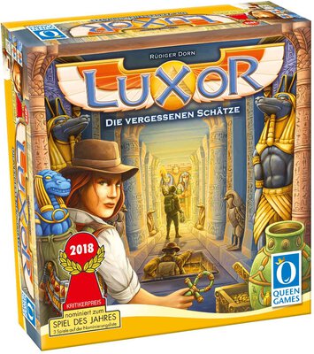 All details for the board game Luxor and similar games