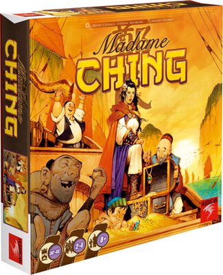 All details for the board game Madame Ching and similar games