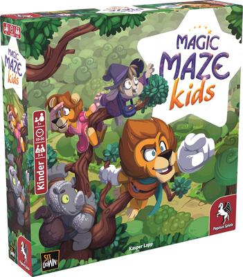 All details for the board game Magic Maze Kids and similar games