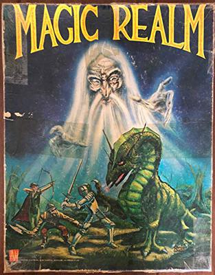 All details for the board game Magic Realm and similar games