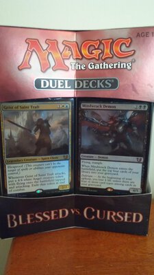 All details for the board game Magic: The Gathering – Duel Decks: Blessed vs. Cursed and similar games