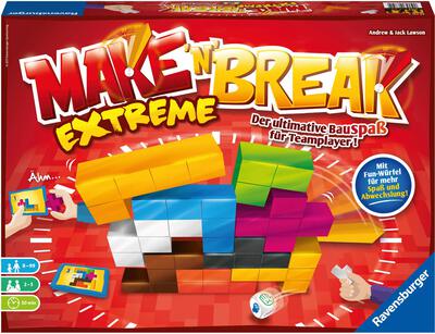 All details for the board game Make 'n' Break Extreme and similar games