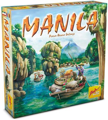 All details for the board game Manila and similar games