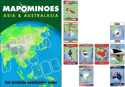 All details for the board game Mapominoes: Asia & Australasia and similar games