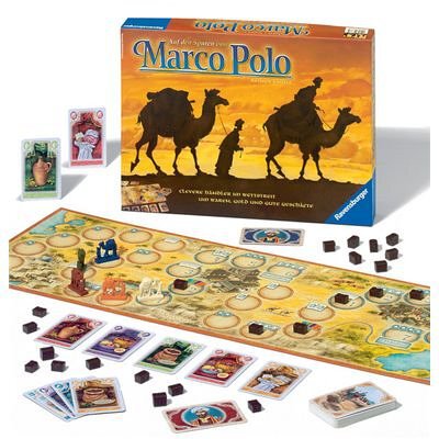 All details for the board game Marco Polo Expedition and similar games