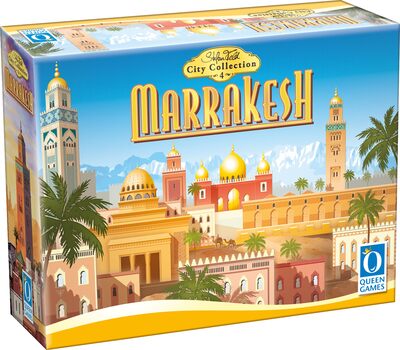 All details for the board game Marrakesh and similar games