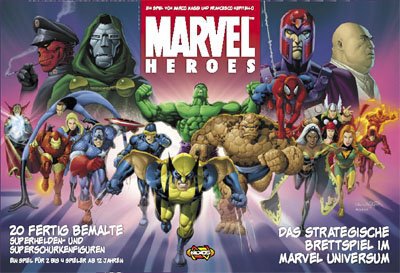 All details for the board game Marvel Heroes and similar games