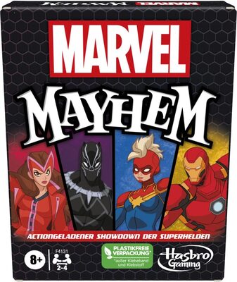 All details for the board game Marvel Mayhem and similar games