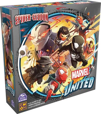 All details for the board game Marvel United: Spider-Geddon and similar games