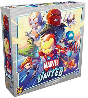All details for the board game Marvel United and similar games