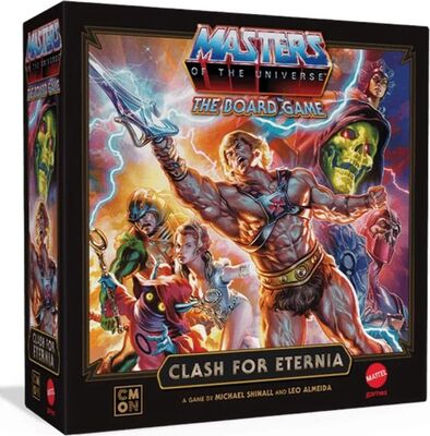 Order Masters of the Universe: The Board Game – Clash for Eternia at Amazon
