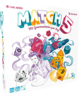 All details for the board game MATCH 5 and similar games