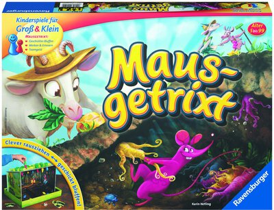 All details for the board game Mausgetrixt and similar games