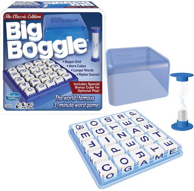 All details for the board game Big Boggle and similar games