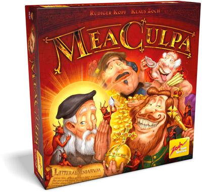 All details for the board game Mea Culpa and similar games