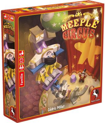 All details for the board game Meeple Circus and similar games