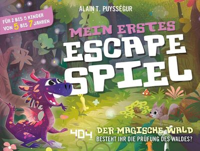 All details for the board game My First Escape Game: The Magical Forest and similar games