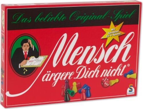 All details for the board game Mensch ärgere Dich nicht and similar games